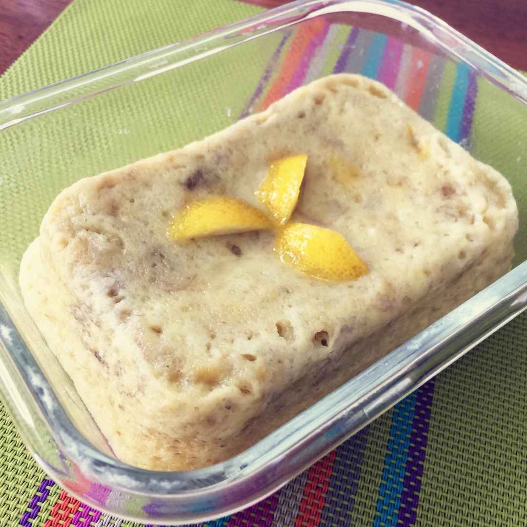 微波炉香蕉蛋糕