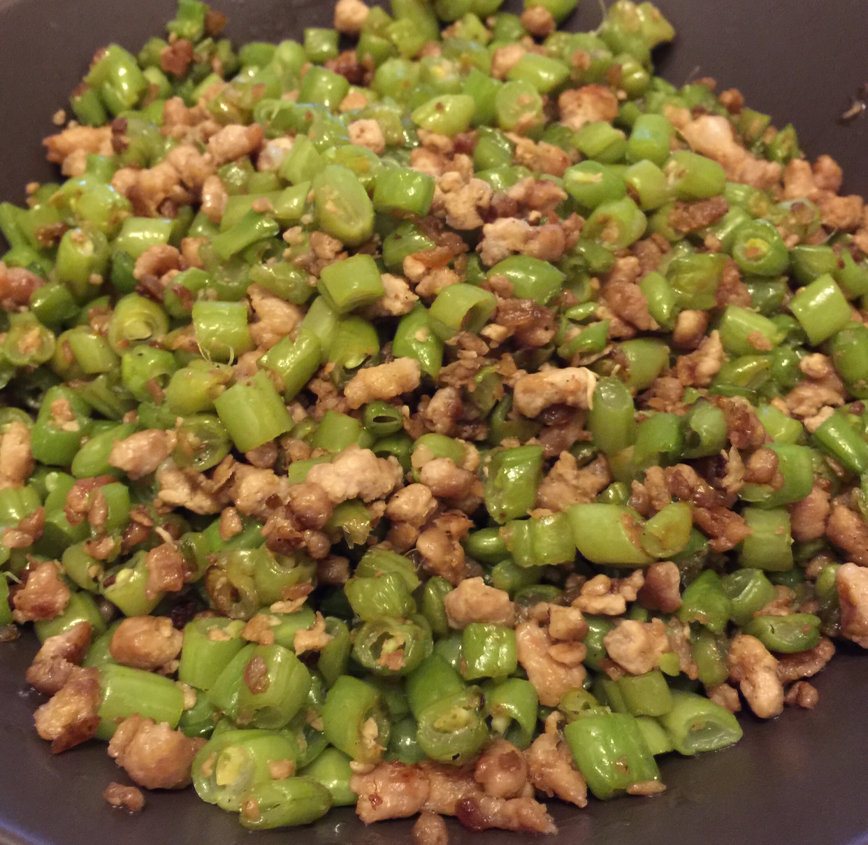 乂小角做的老青岛虾酱芸豆