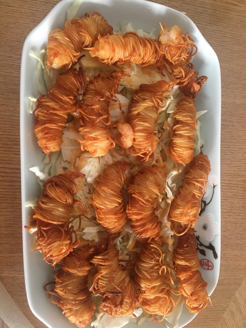 千丝万缕虾(面条版)