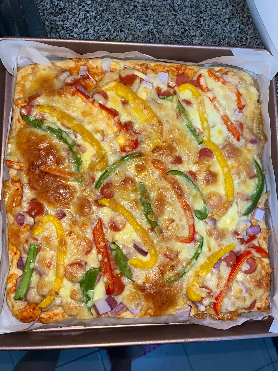 11寸方盘披萨！一次性满足！