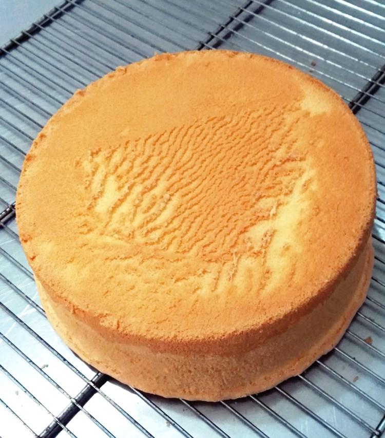 8寸戚风蛋糕0失败配方