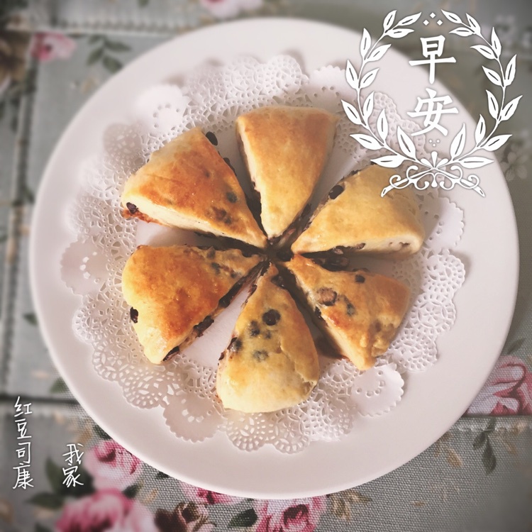 葡萄干司康（酵母版）
