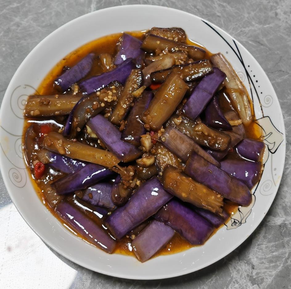 红烧肉沫茄子