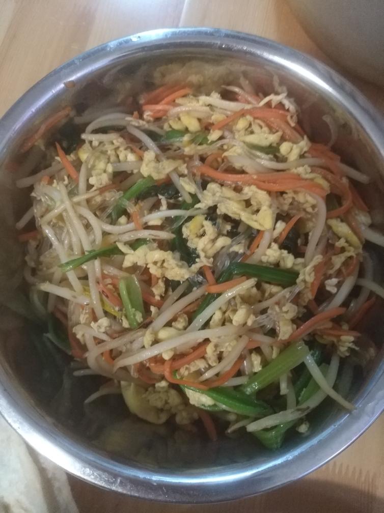 炒合菜的做法