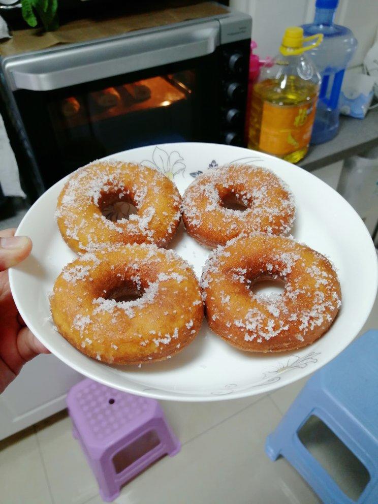 砂糖甜甜圈，不用烤箱甜蜜松软好好吃