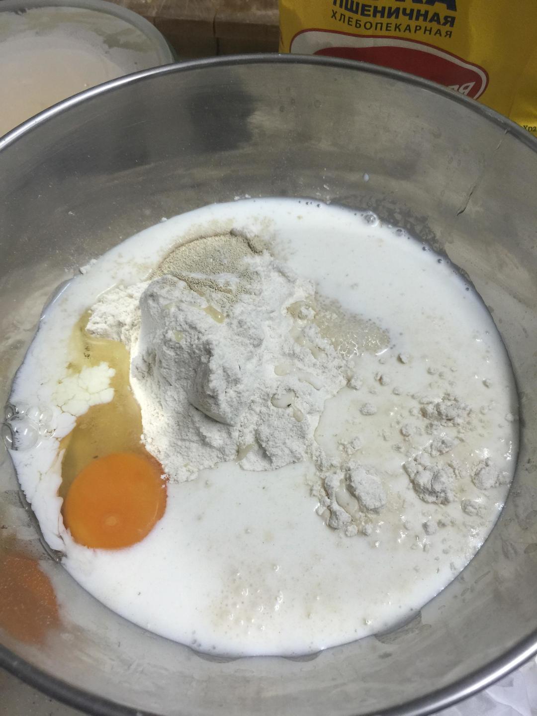 纯奶手撕吐司的做法 步骤1