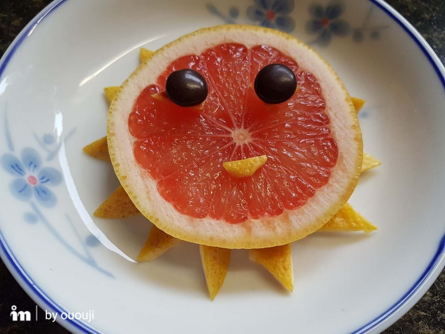 橙子🍊小太阳水果集合的做法