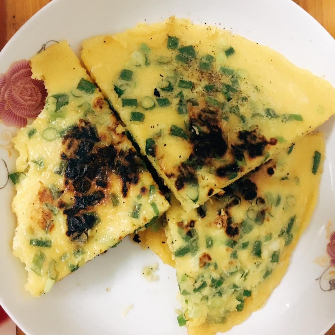 葱花鸡蛋饼