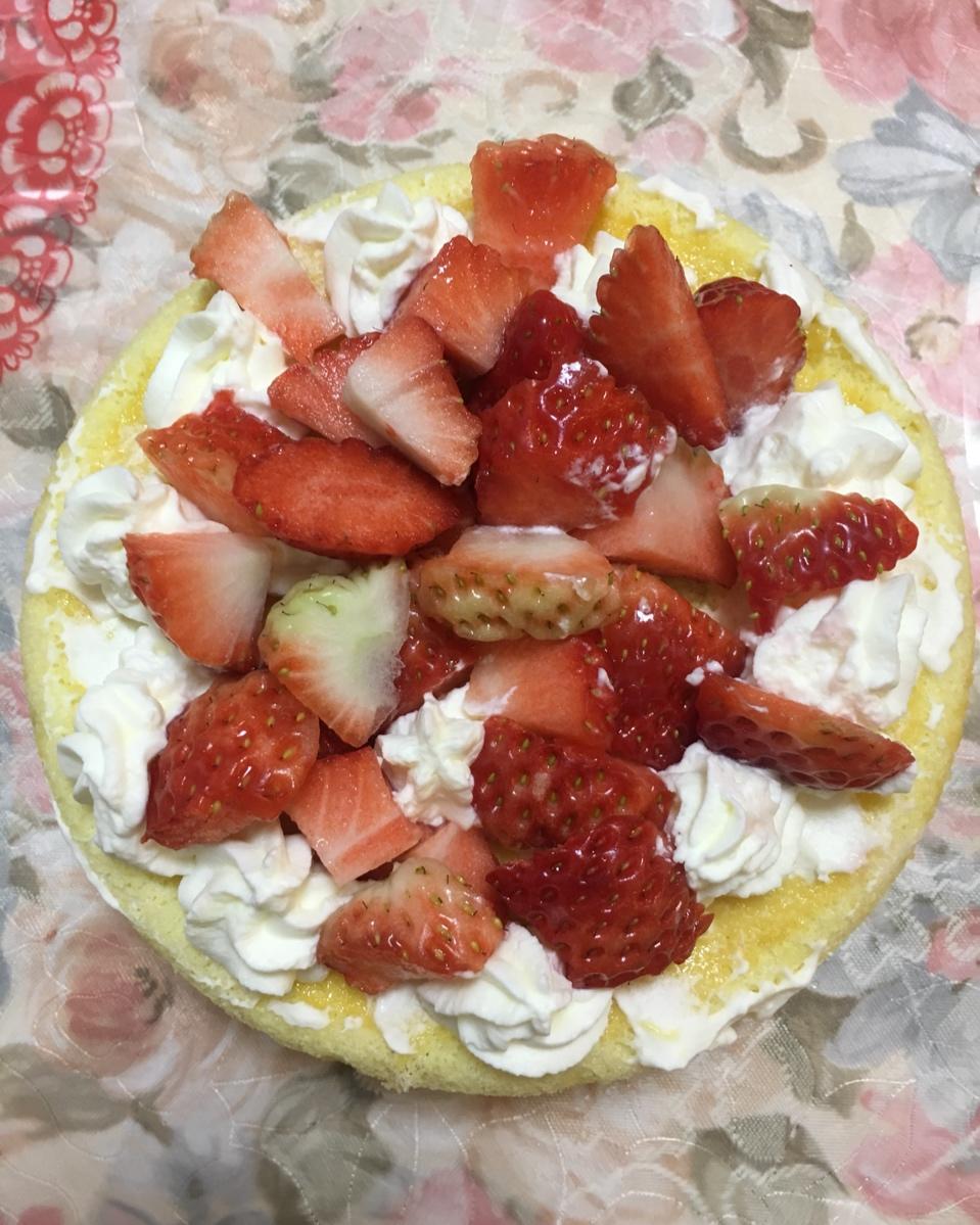 《Tinrry+》草莓奶油蛋糕（8寸配方）