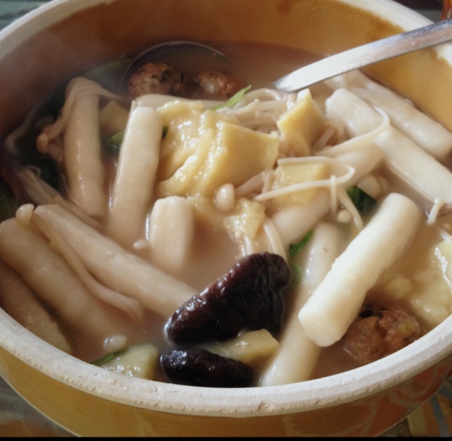 辣酱年糕汤