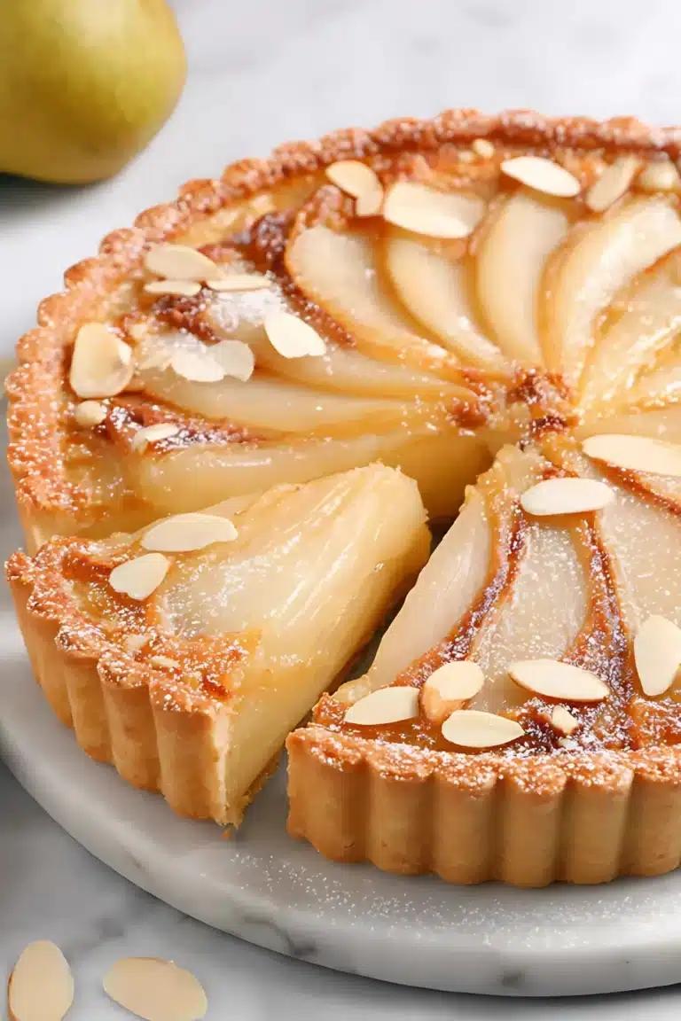 法式杏仁梨挞  Tarte Bourdaloue