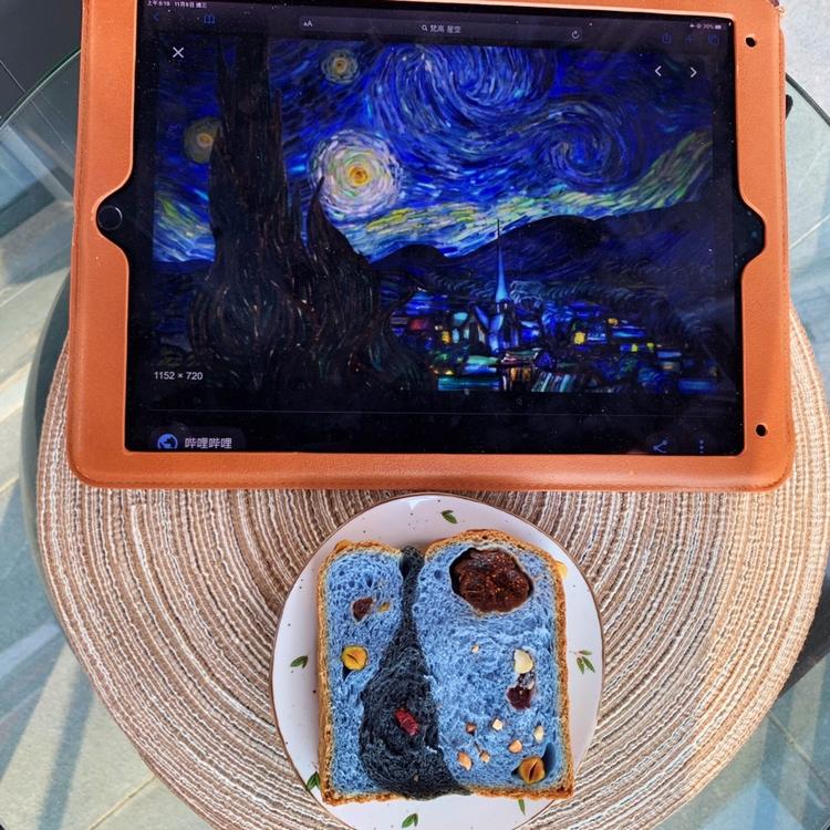 ✨星空吐司面包✨