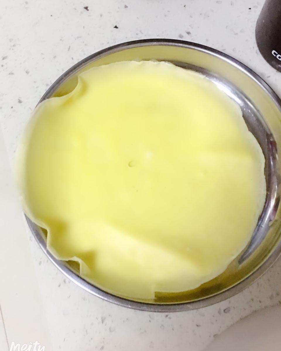千层盒子蛋糕（附低糖班戟皮教程）