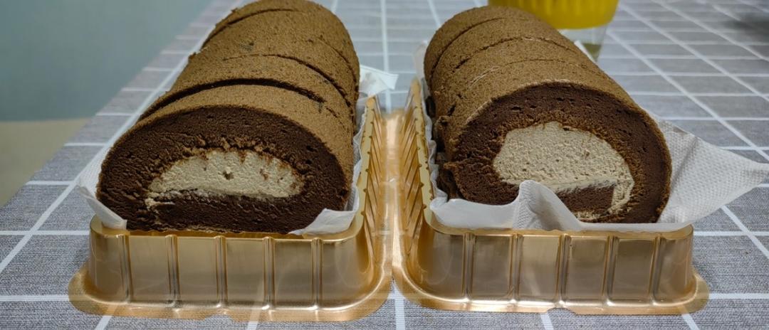 可可蛋糕卷(不消泡超浓郁巧克力口感)