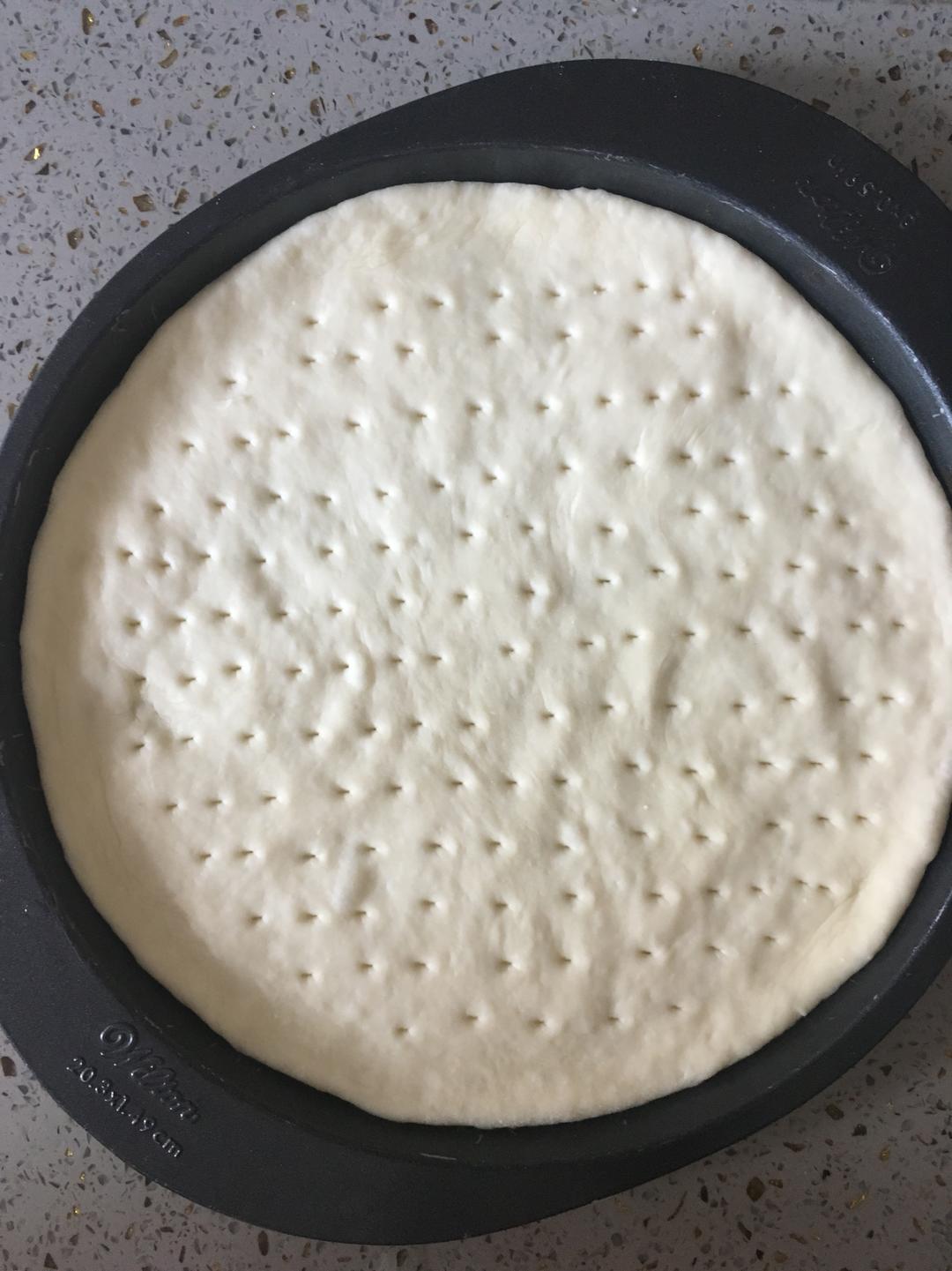 披萨饼底的做法