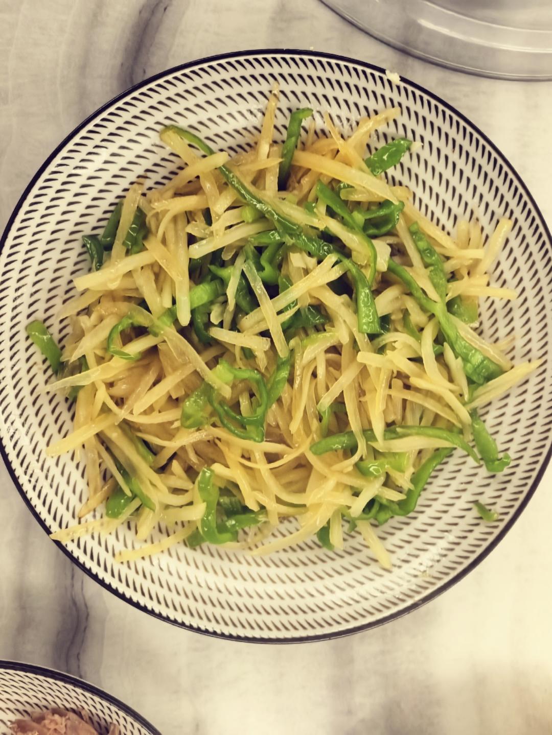 青椒土豆丝
