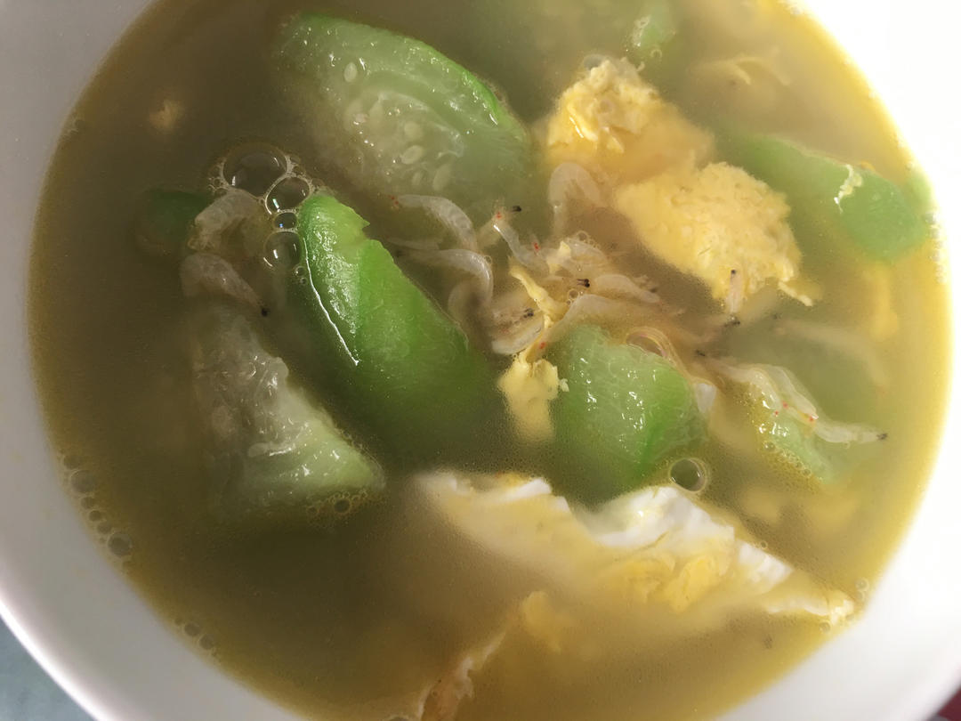 丝瓜鸡蛋汤