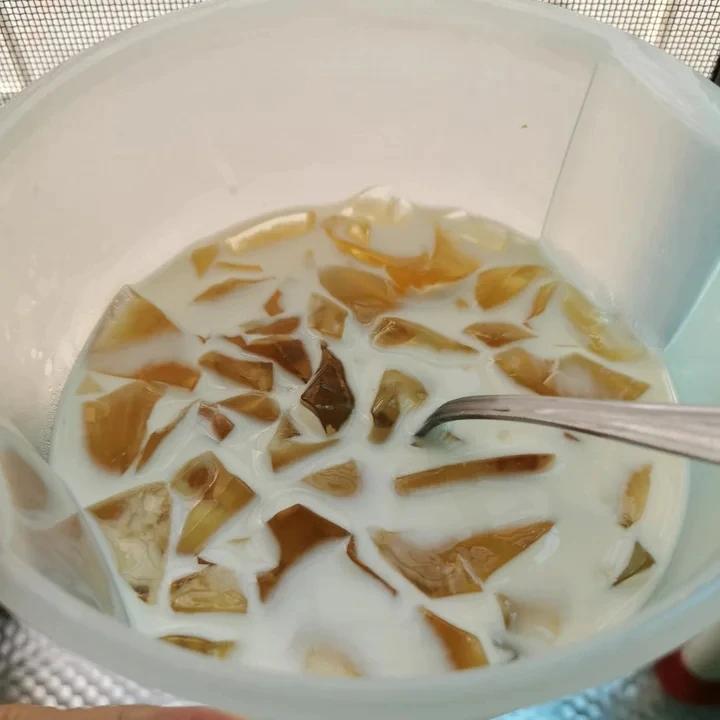 白桃乌龙茶冻