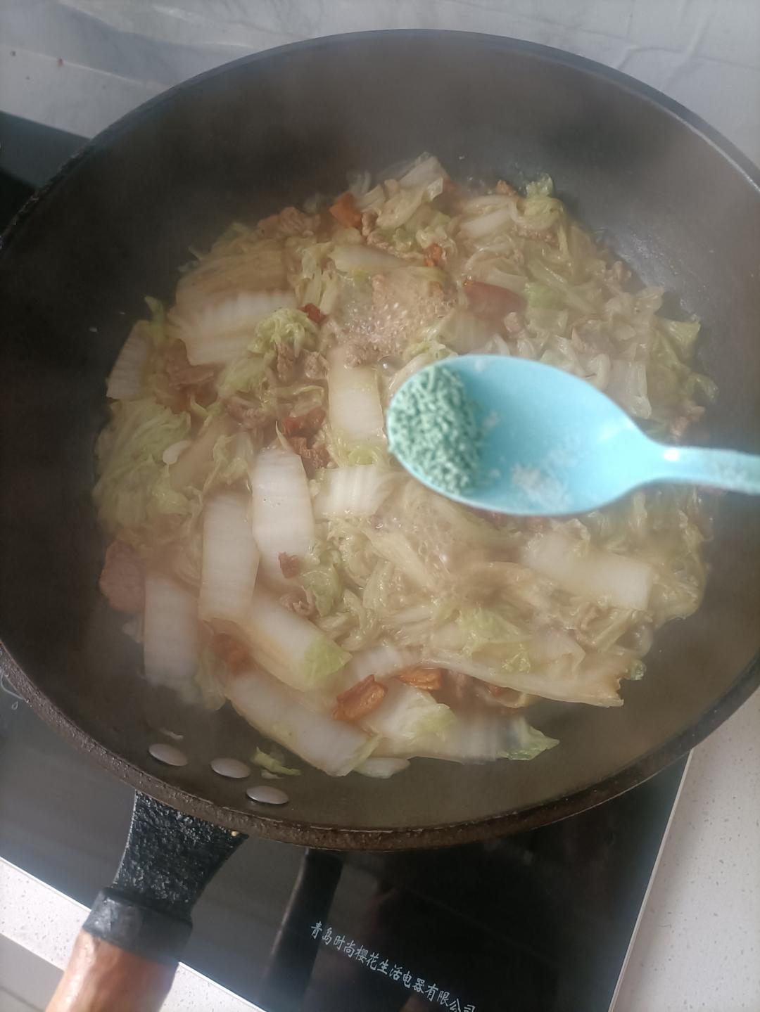 大锅菜(白菜炖肉)零失败的做法 步骤12