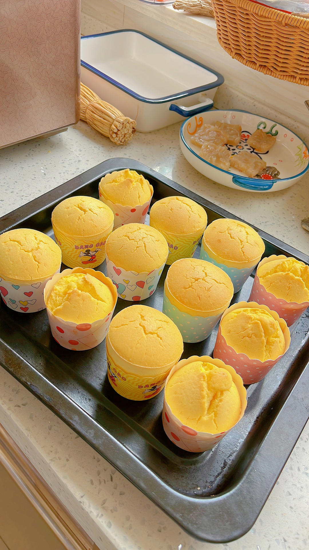 拌一拌就好的简单马芬蛋糕