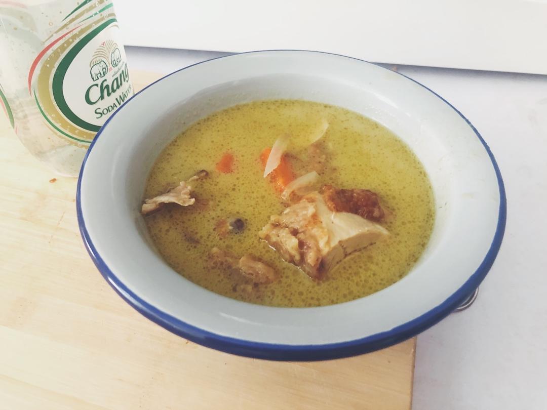 【曼食慢语】泰式绿咖喱鸡