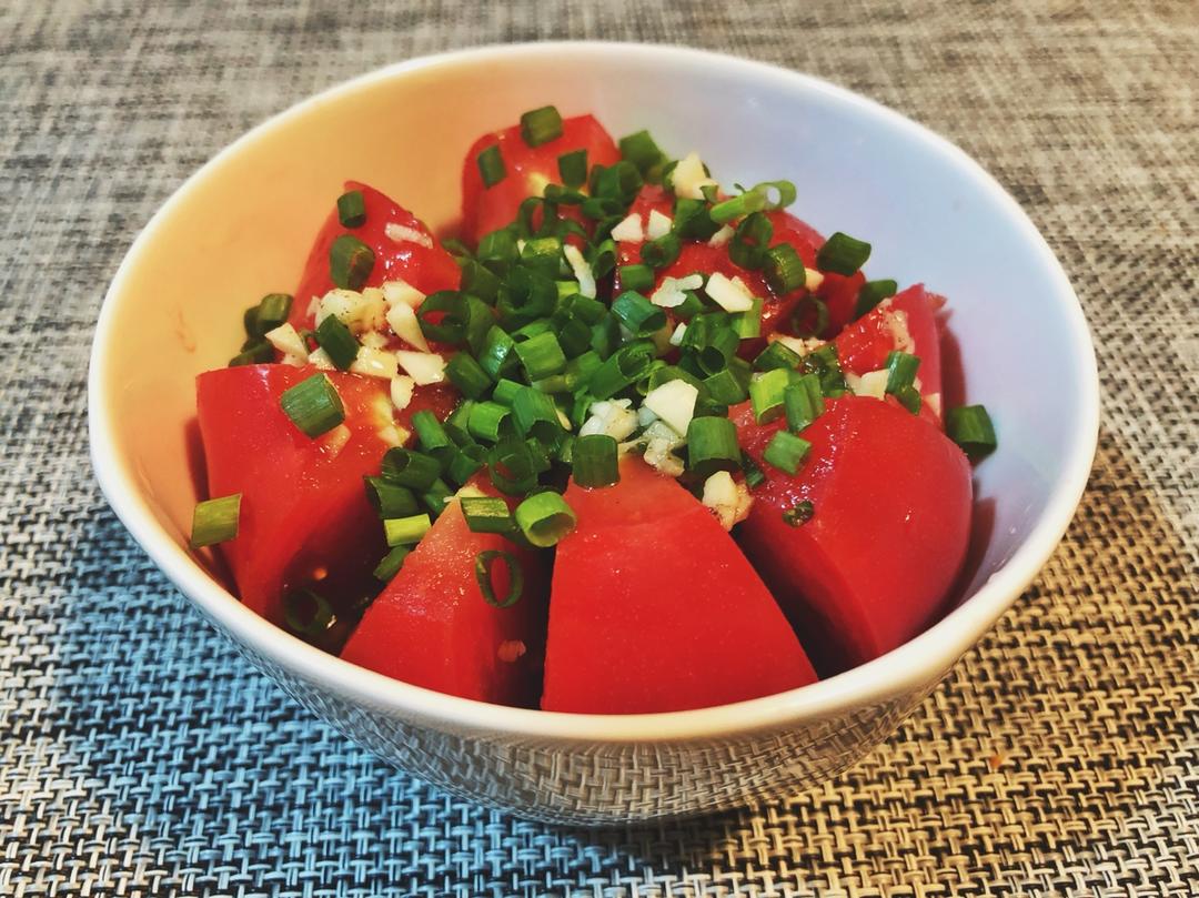 《昨日的美食》之韩国风味番茄沙拉