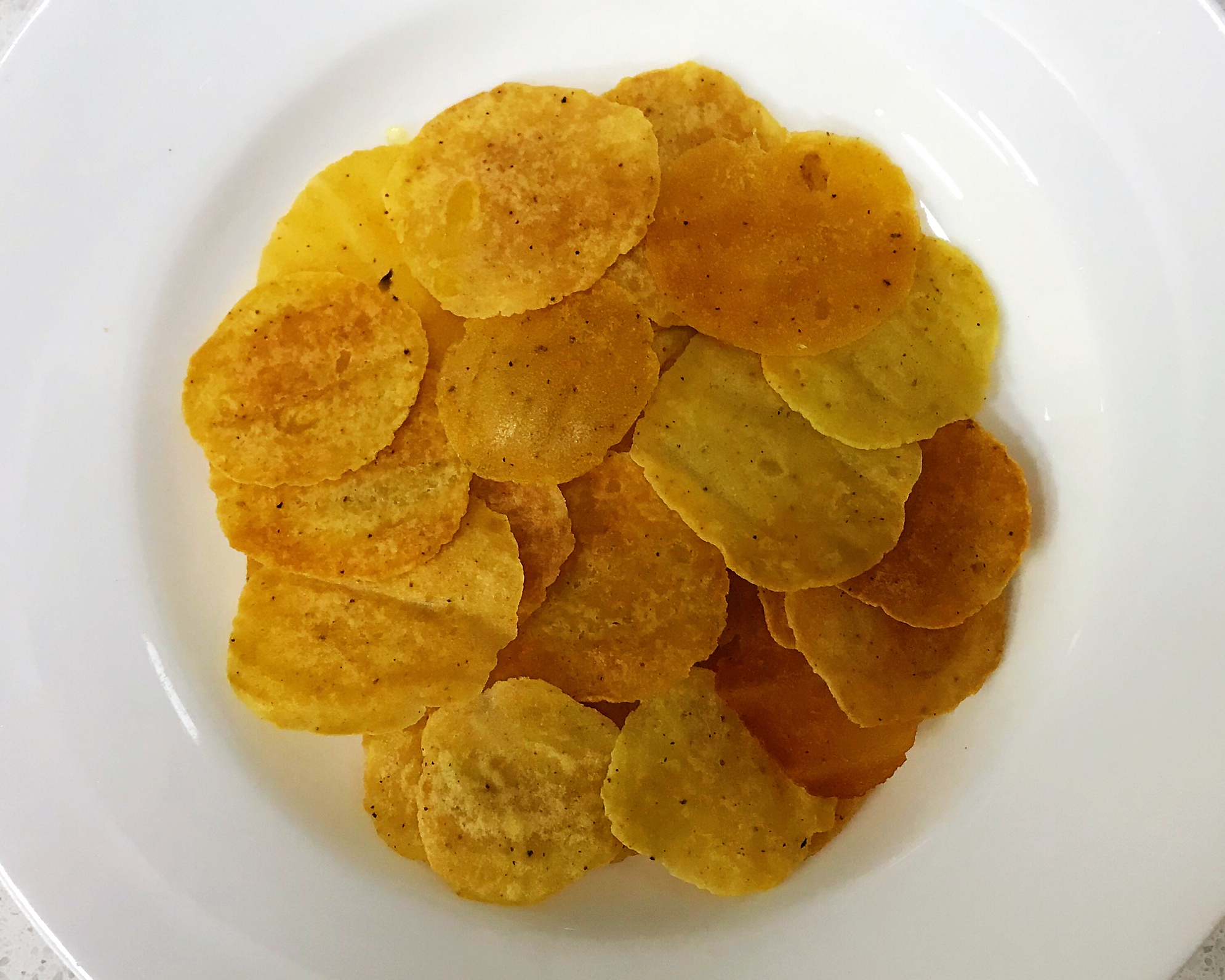 土豆泥烤薯片——千岛酱口味（非油炸烤箱版）的做法