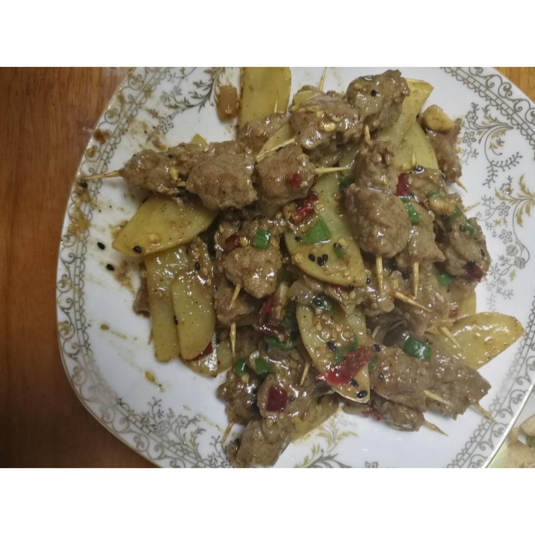 牙签牛肉