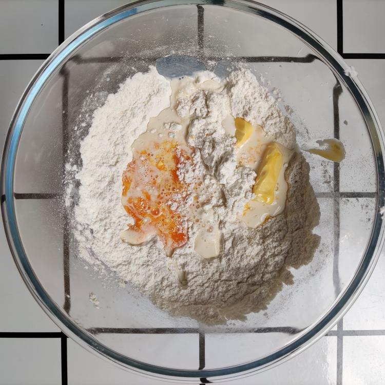 纯奶手撕吐司的做法 步骤1