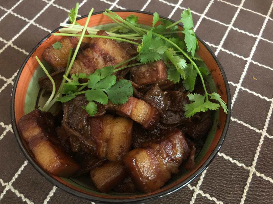 豇豆干红烧肉