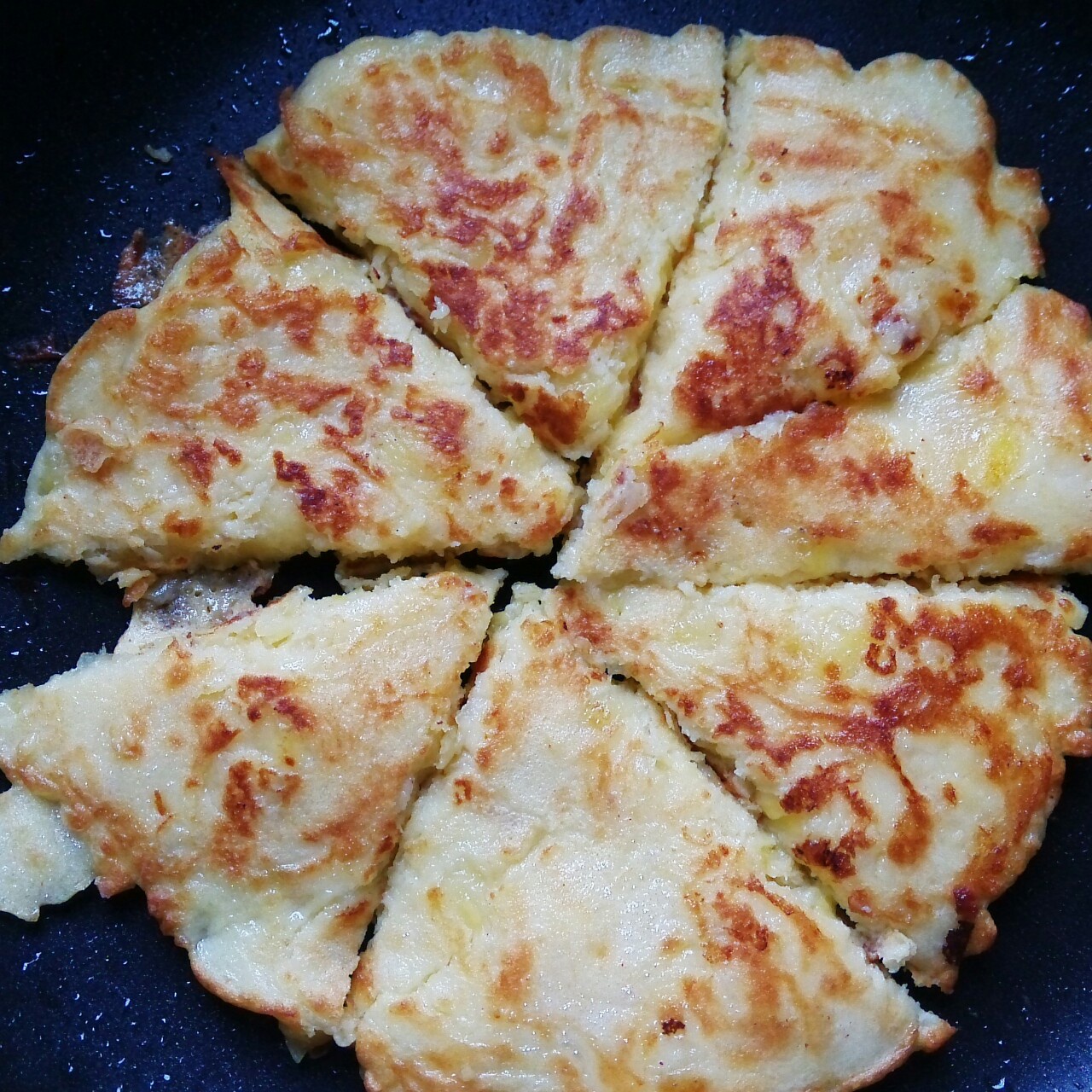 朝气满满香蕉饼