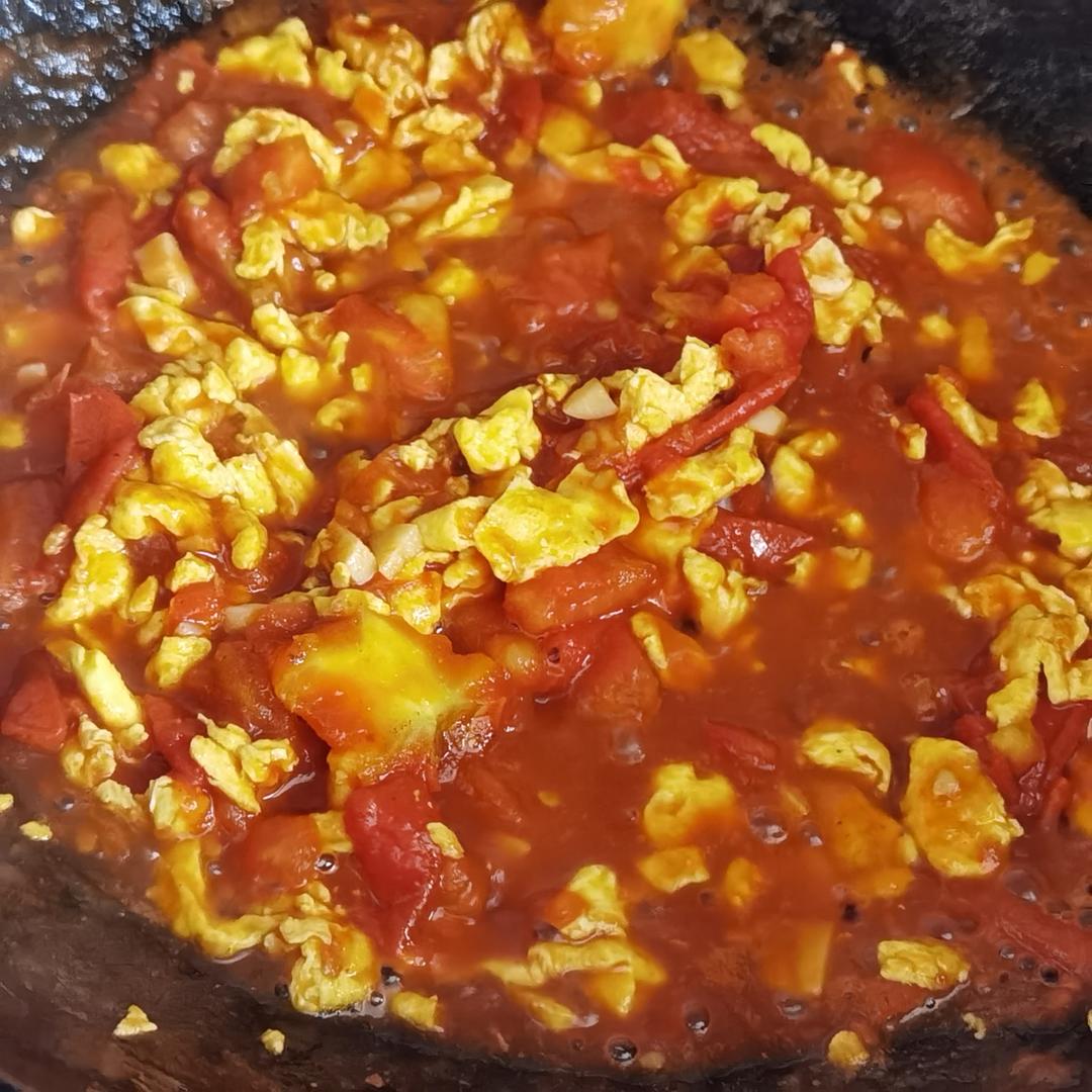 西红柿炒鸡蛋的做法 步骤6