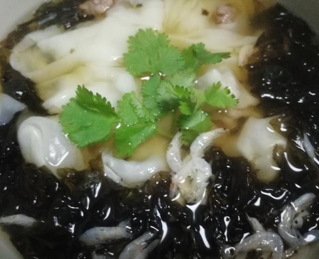 降压餐虾皮紫菜混沌的做法