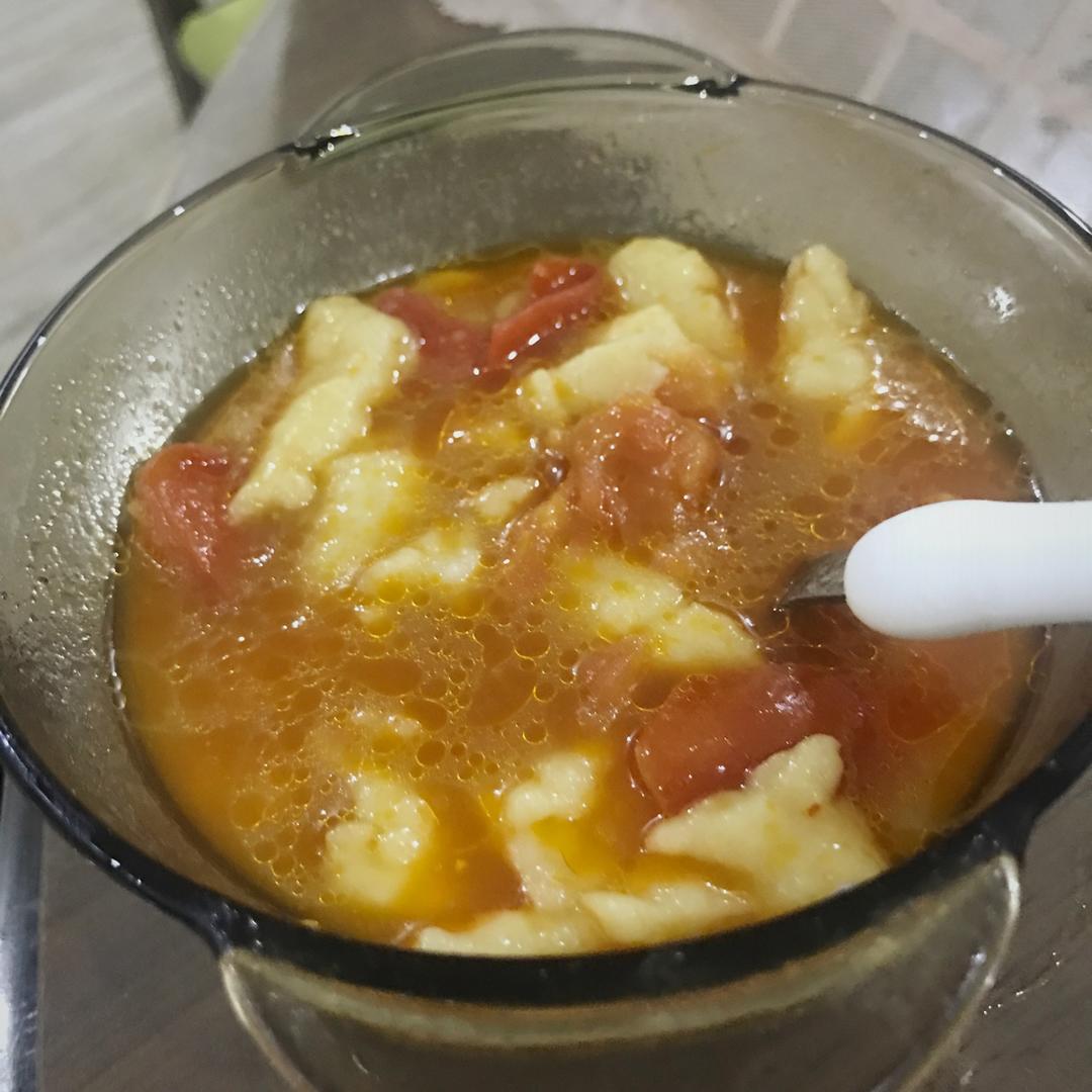 番茄鸡蛋疙瘩面