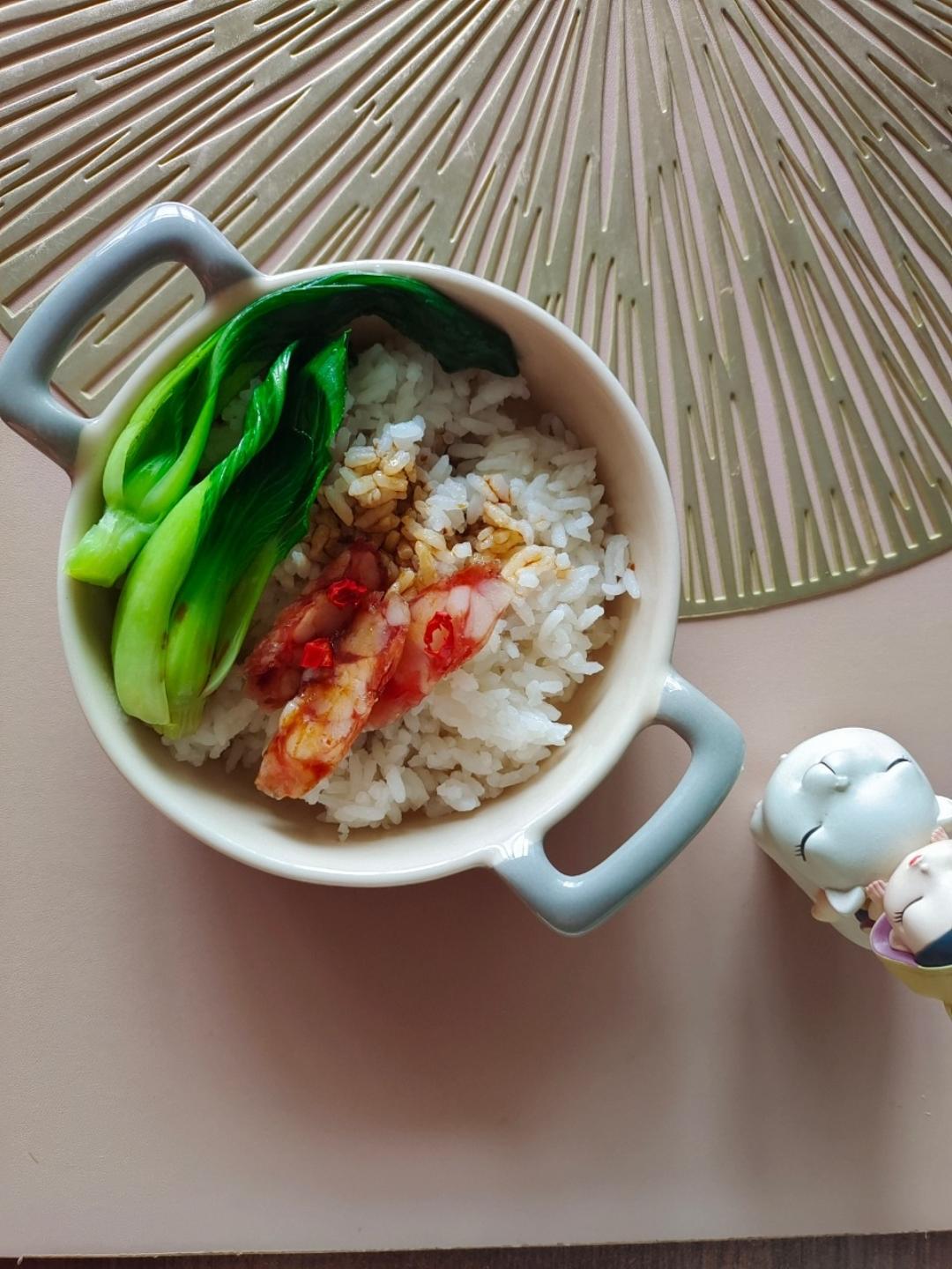 【电饭煲腊肠煲仔饭】