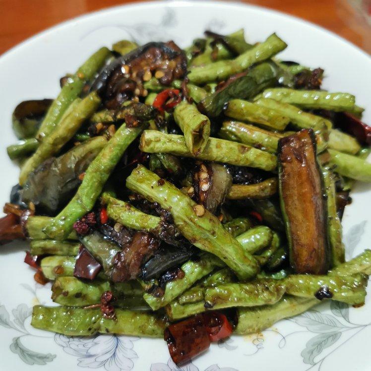 豆角烧茄子