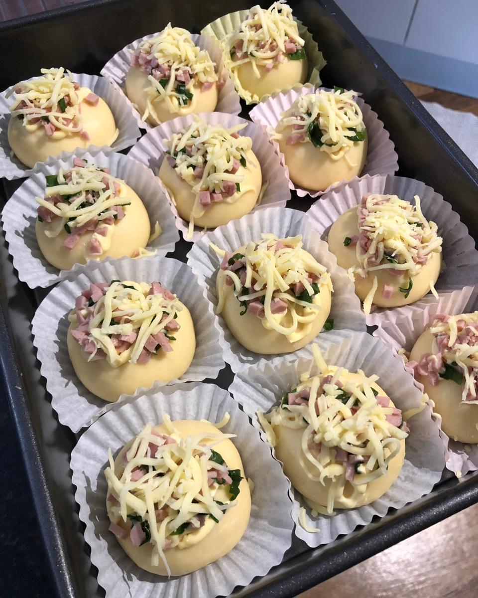 超软葱香芝士包（淡奶油面包体）