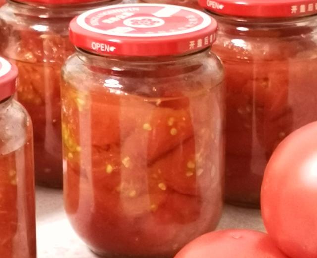 西红柿罐头的做法