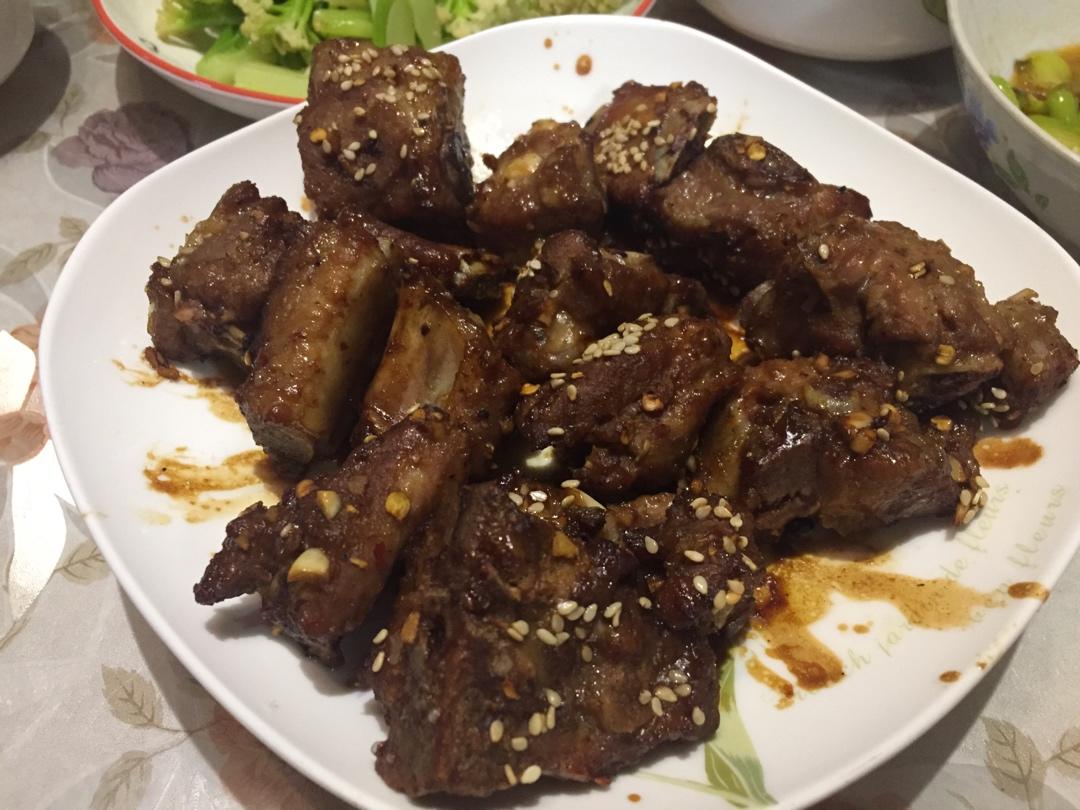 酱香烤排骨(空气炸锅简易版)