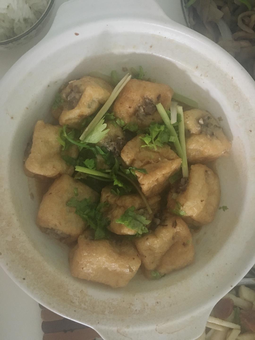 酿豆盒的做法