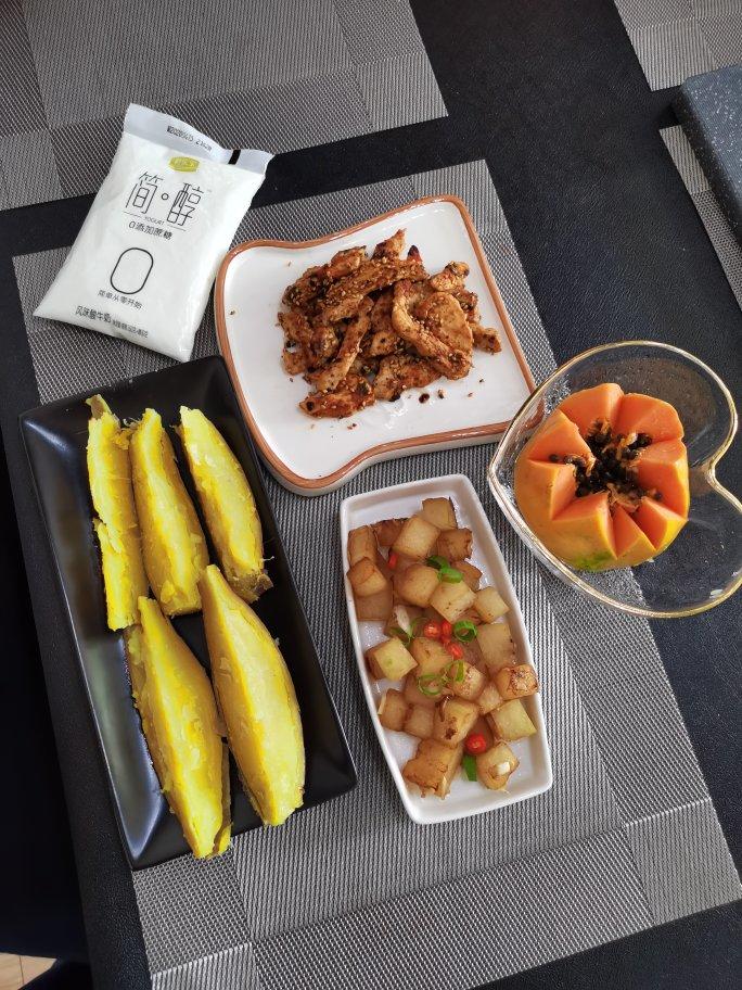 孜然鸡胸肉，低脂低卡好吃无压力。