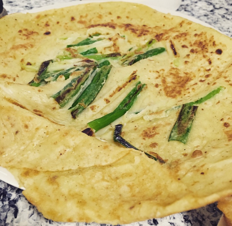 葱香鸡蛋饼