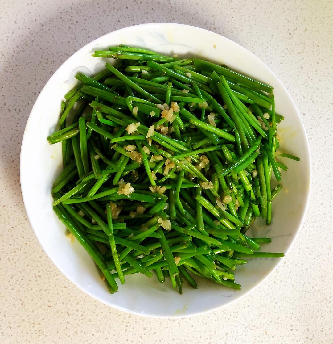 清炒芦蒿的做法