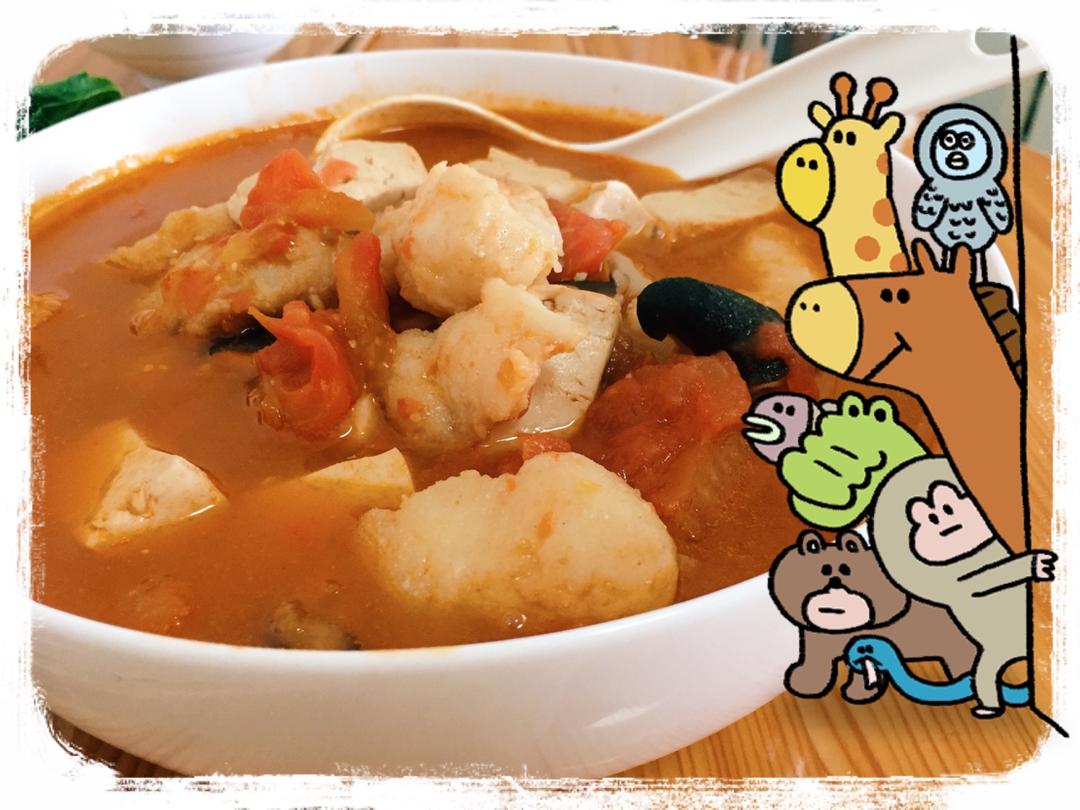 龙利鱼豆腐煲