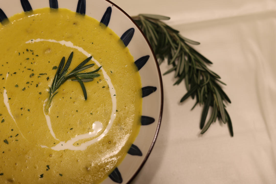 被老妈惊呼“太好喝了吧？？”——传统苏格兰家庭奶油南瓜汤