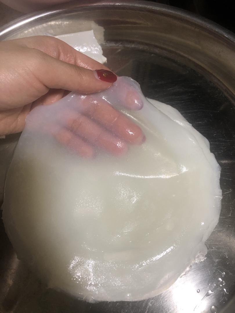 澄面（小麦淀粉）凉皮