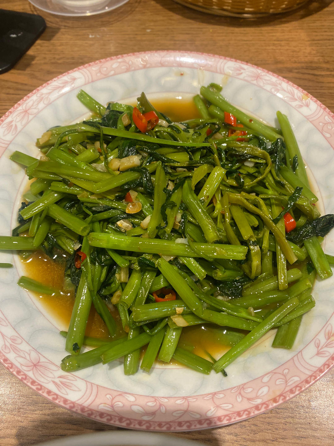 泰式炒空心菜