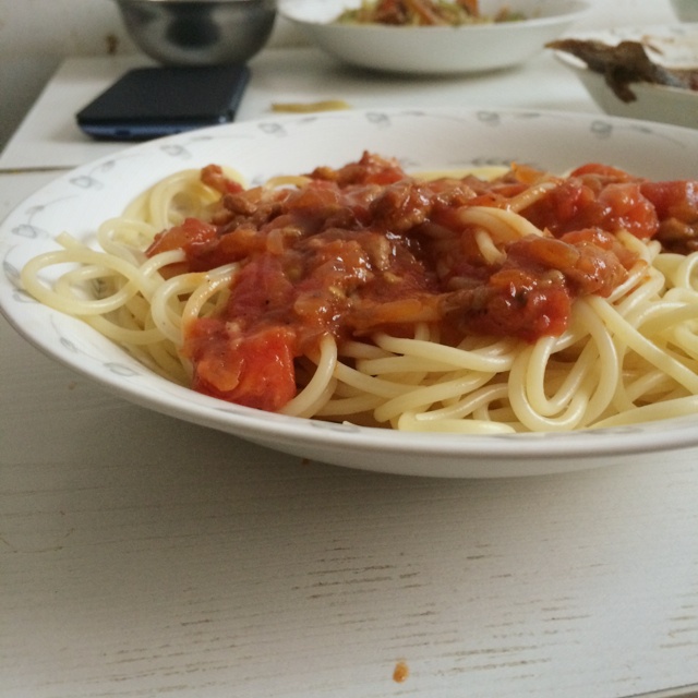 番茄肉酱意面