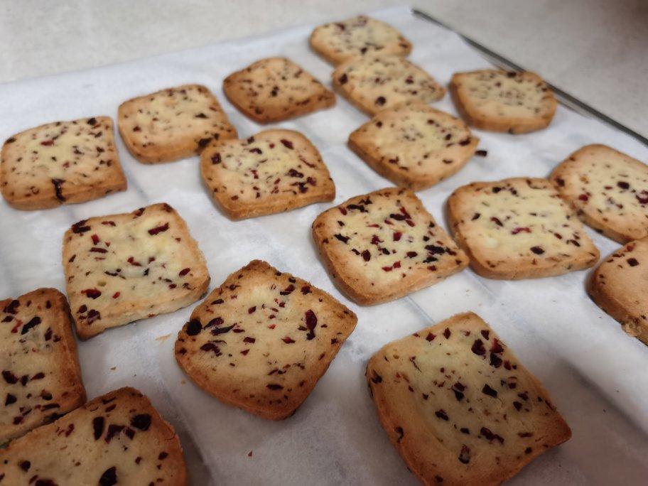 酥脆蔓越莓饼干