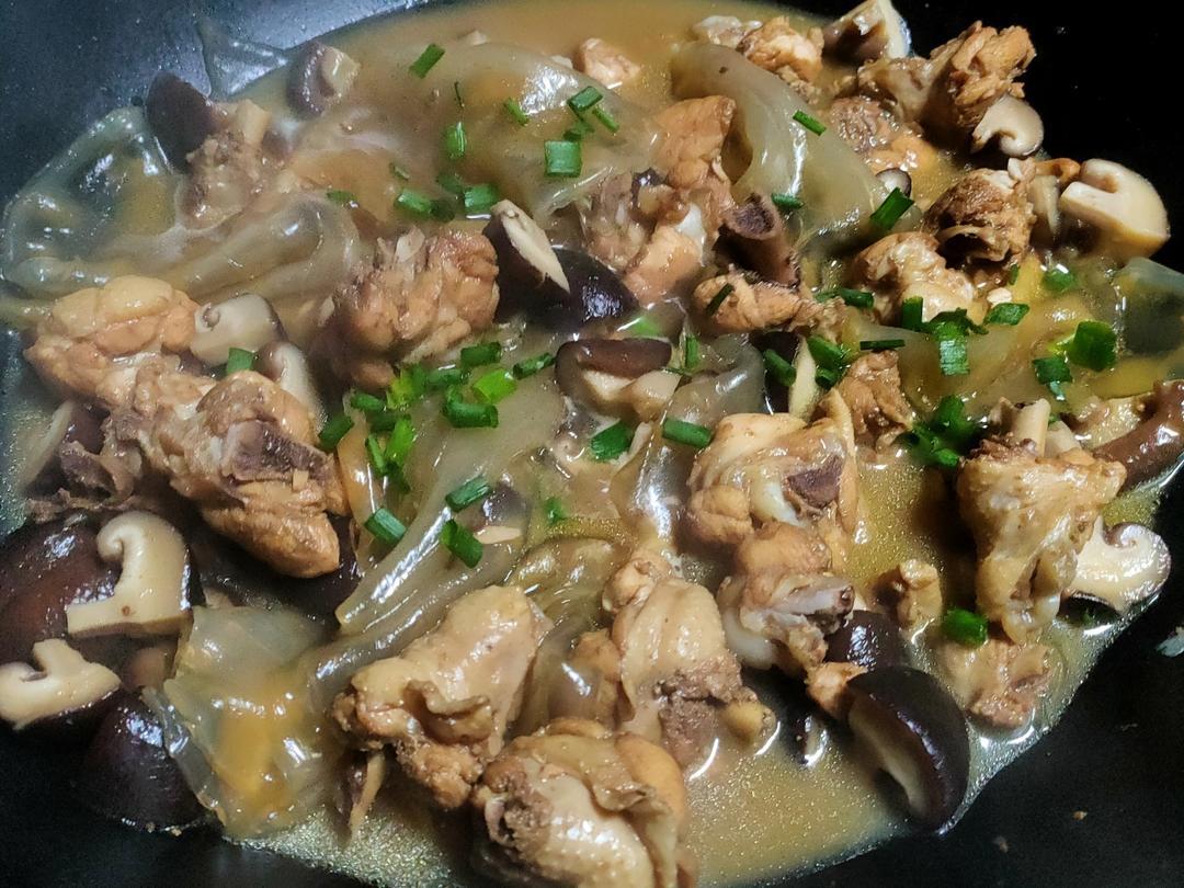 粉皮鸡的做法